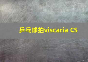 乒乓球拍viscaria CS